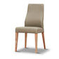Valance PU Dining Chair in Medi Silver angle