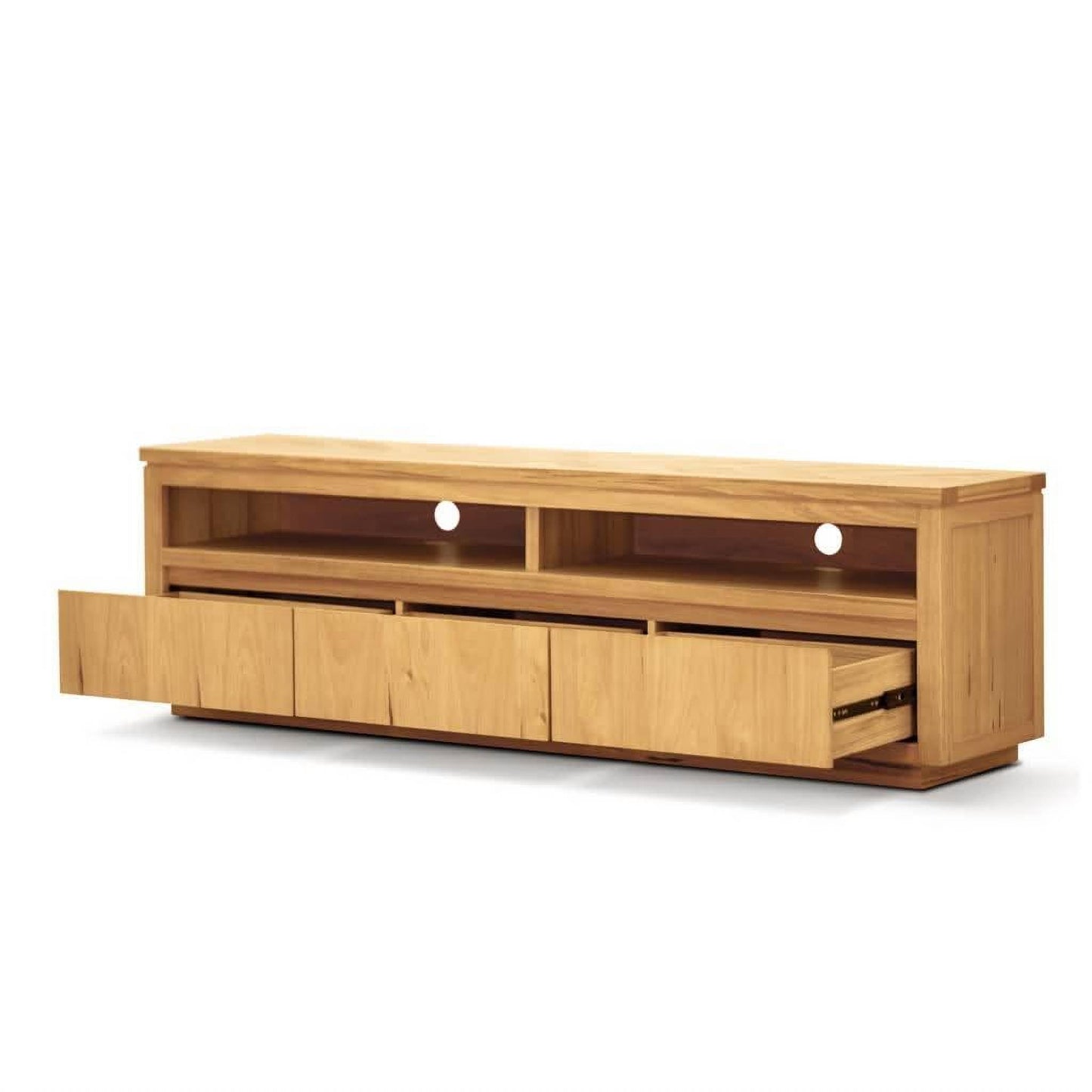 VALANCE MESSMATE TV UNIT 3 DRAWERS IN CLEAR LACQUER