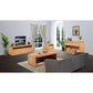 VALANCE TASSIE OAK 3 DRAWERS TV UNIT IN NATURAL - MyChocolateWood