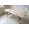 VALENCIA FARMHOUSE RUSTIC BENCH IN RECYCLED ELM FULL LENGTH 120CM - MyChocolateWood
