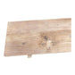 VALENCIA FARMHOUSE RUSTIC BENCH IN RECYCLED ELM FULL LENGTH 120CM - MyChocolateWood