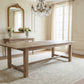 VALENCIA RECYCLED ELM FARMHOUSE DINING TABLE 184CM - MyChocolateWood
