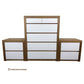 VELMONT 3 PIECE PACKAGE DEAL IN TASSIE OAK - 2 BEDSIDE TABLES + 1 TALLBOY  - AUSTRALIAN CUSTOM MADE TO ORDER - MyChocolateWood