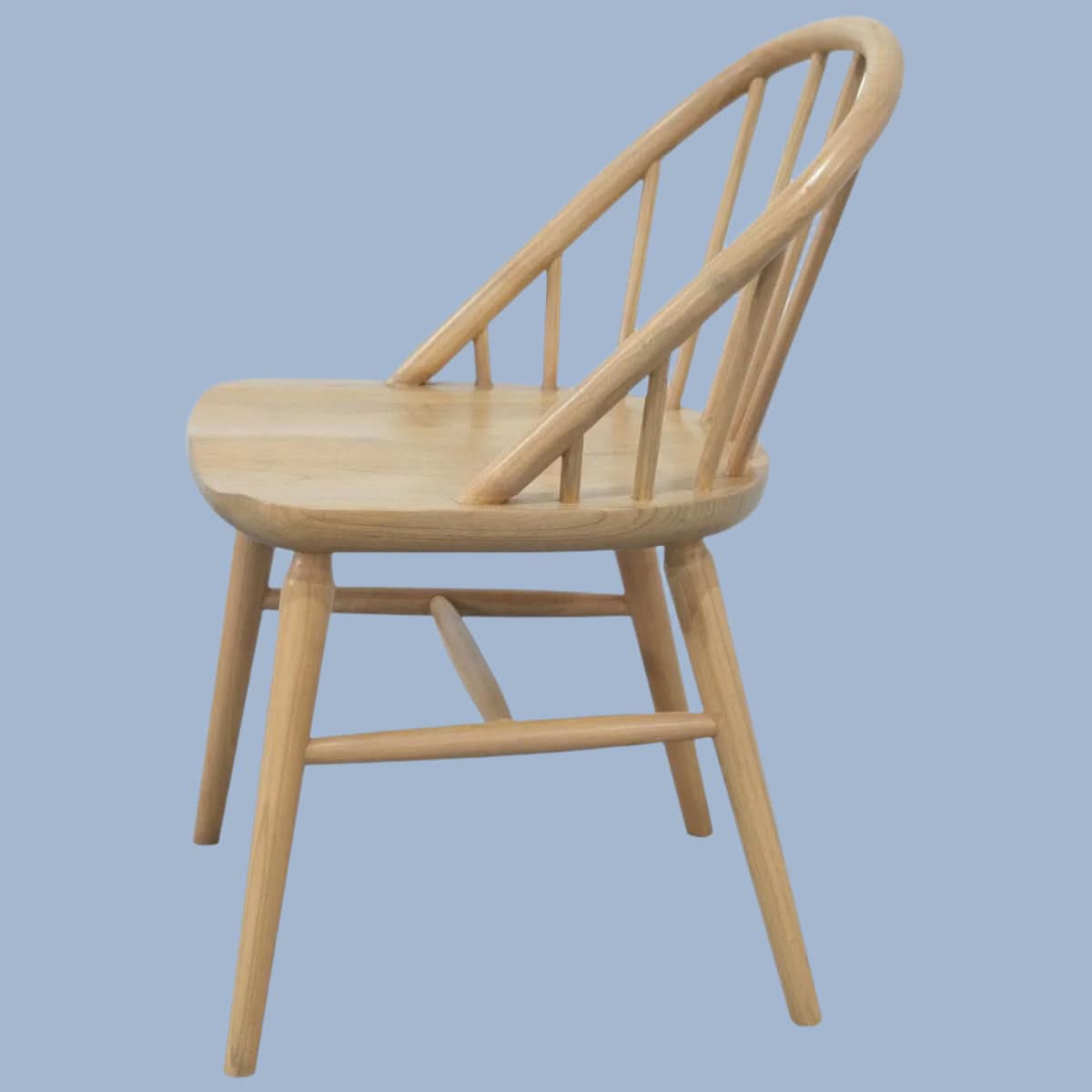 VERA SOLID OAK DINING CHAIRS IN NATURAL SET OF 2 - MyChocolateWood