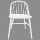 VERA SOLID OAK DINING CHAIRS IN WHITE SET OF 2 - MyChocolateWood