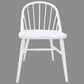 Vera Solid Oak Dining Chair in White