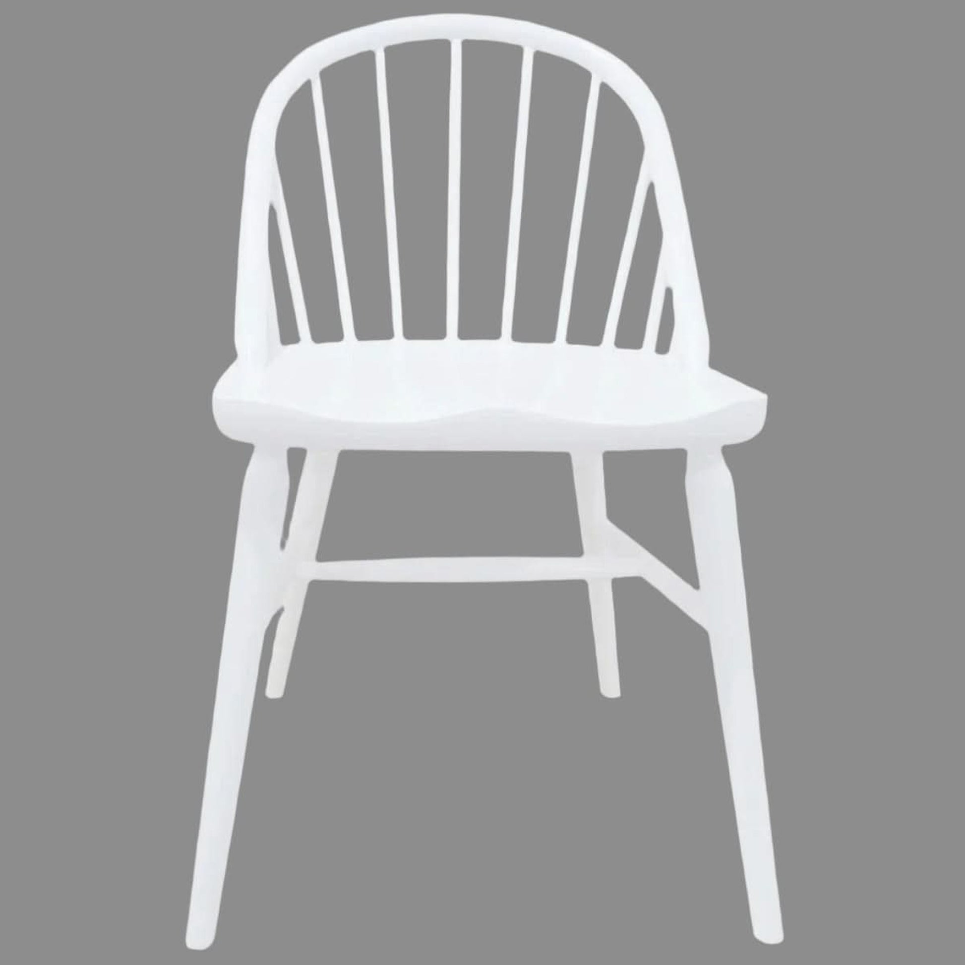 Vera Solid Oak Dining Chair in White
