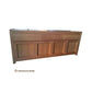 VERMONT 4 DOOR/3 DRAWER BUFFET / SIDEBOARD - TASSIE OAK HARDWOOD TIMBER - LOCALLY MADE TO ORDER - MyChocolateWood