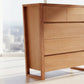 VERMONT TASSIE OAK 5 DRAWER TALLBOY/5 DRAWER CHEST OF DRAWERS - AUSTRALIAN CUSTOM MADE - MyChocolateWood