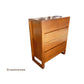 VERMONT TASSIE OAK 5 DRAWER TALLBOY/5 DRAWER CHEST OF DRAWERS - AUSTRALIAN CUSTOM MADE - MyChocolateWood