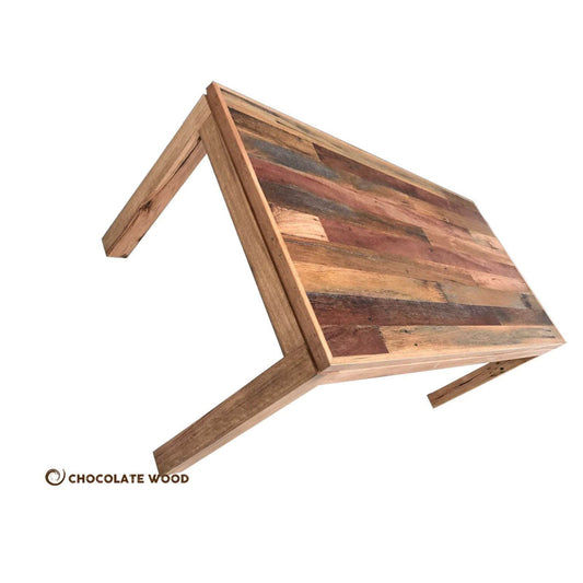 VERONA 8-SEATER DINING TABLE IN RECYCLED HARDWOOD - AUSTRALIAN CUSTOM MADE