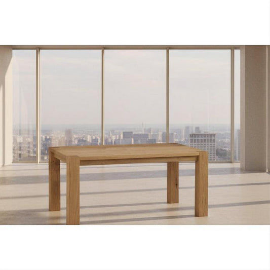 VERONA SOLID AMERICAN OAK DINING TABLE 210CM AUSTRALIAN CUSTOM MADE - MyChocolateWood