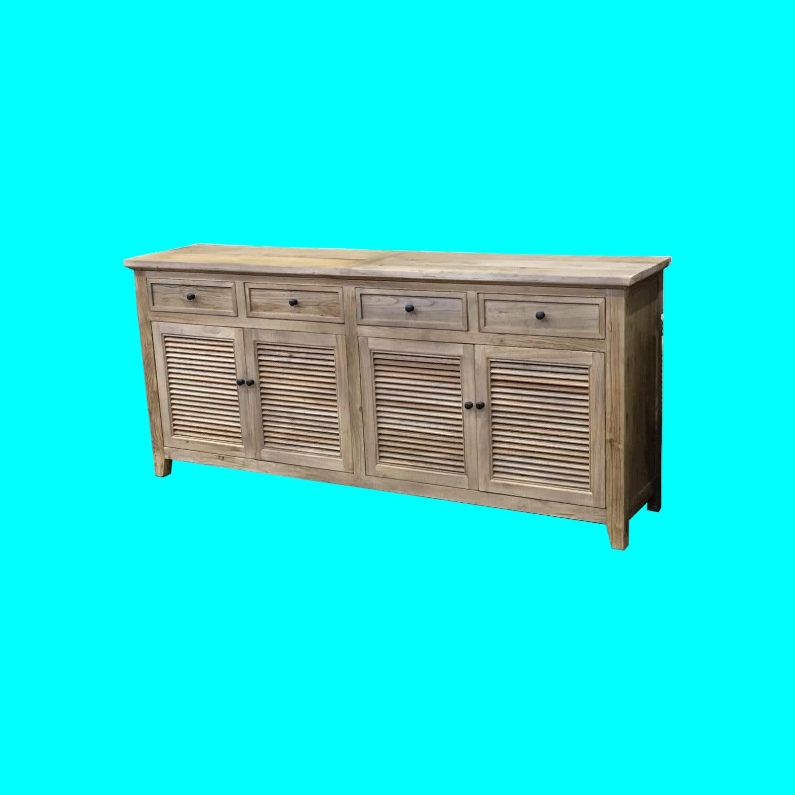 Villa Louvre Style Buffet Sideboard 200cm setting