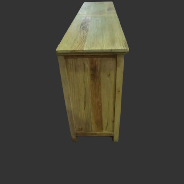 VILLA LOUVRE STYLE BUFFET/SIDEBOARD 4 DOORS 2 DRAWERS RECYCLED ELM 150CM - MyChocolateWood