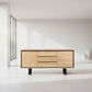 VORN MESSMATE BUFFET SIDEBOARD 2 DOORS/3 DRAWERS NATURAL - MyChocolateWood