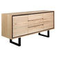 VORN MESSMATE BUFFET SIDEBOARD 2 DOORS/3 DRAWERS NATURAL - MyChocolateWood