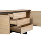VORN MESSMATE BUFFET SIDEBOARD 2 DOORS/3 DRAWERS NATURAL - MyChocolateWood