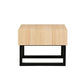 VORN MESSMATE LAMP TABLE SIDE TABLE 1 DRAWER  NATURAL - MyChocolateWood