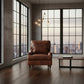 WEMBLEY AGED LEATHER ARMCHAIR IN ORIGINAL AGED LEATHER - MyChocolateWood