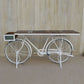 WHITE VINTAGE BICYCLE BAR- VINTAGE BICYCLE CONVERTED INTO A BAR - FUN PARTIES! - MyChocolateWood