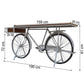 WHITE VINTAGE BICYCLE BAR- VINTAGE BICYCLE CONVERTED INTO A BAR - FUN PARTIES! - MyChocolateWood