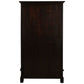 WIDE TASMANIA 2 DRAWER BOOKCASE IN CHOCOLATE FINISH - MyChocolateWood