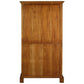 WIDE TASMANIA BOOKCASE IN LIGHT PECAN FINISH - MyChocolateWood