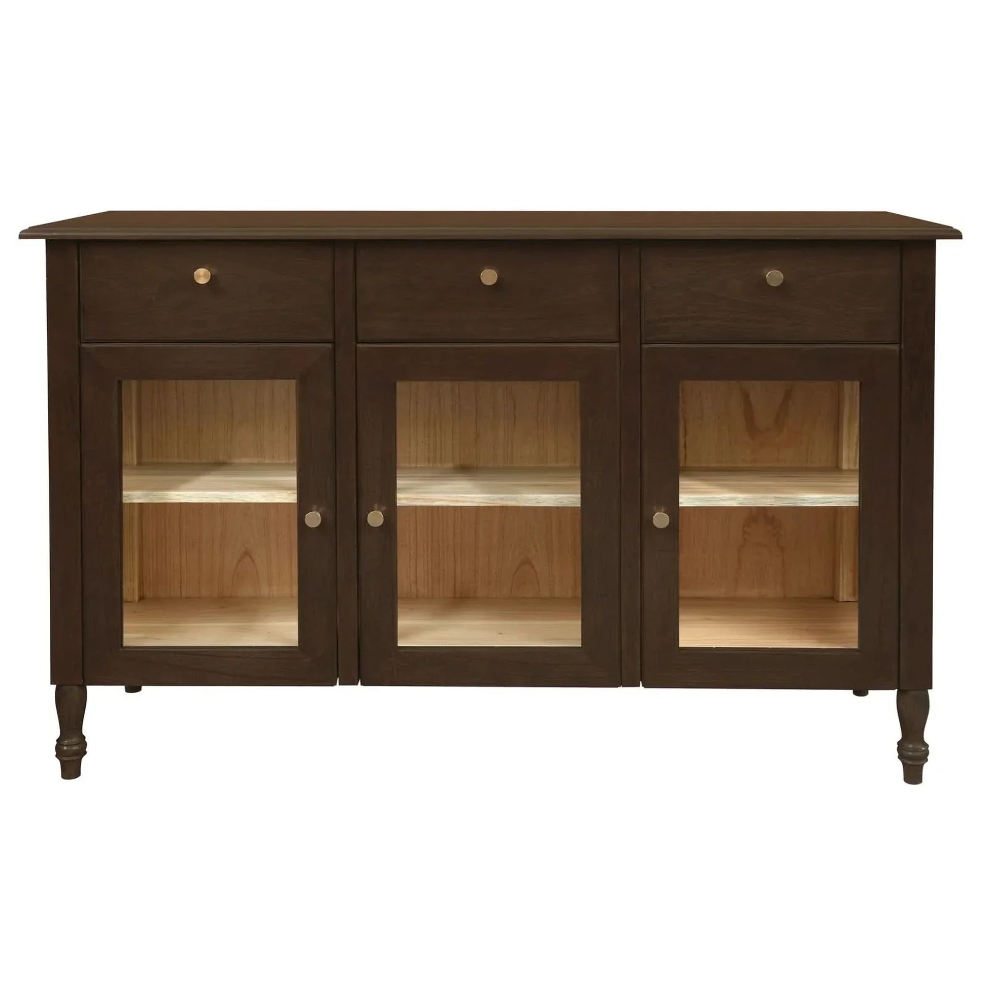 Winston Solid White Cedar Buffet / Sideboard in Walnut