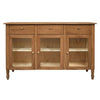 WINSTON SOLID WHITE CEDAR BUFFET/SIDEBOARD 3 DOORS & 3 DRAWERS - ALMOND