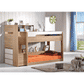 Zelfa Bunk Bed, Single Size - MyChocolateWood