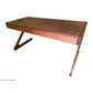 Zeta Desk in Dark Honey detail