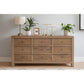 FABRIZIO MINDI WOOD 9 DRAWERS DRESSER 9 DRAWER CHEST OF DRAWERS IN MINDI BROWN - MyChocolateWood