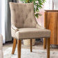 NEW DELI ARMCHAIR IN FLAXEEN WITH OAK LEGS