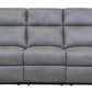 MITCHUM FABRIC 3-SEATER WITH 2 END ELECTRIC RECLINERS - DOVE