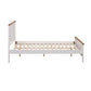 ASTLEY HAMPTONS LOOK BED WHITE/MID BROWN - MyChocolateWood