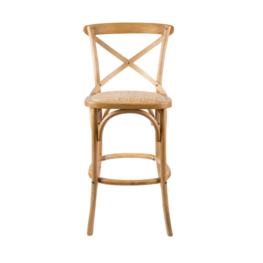 GANT BIRCHWOOD BAR STOOL IN NATURAL 103CM HIGH - MyChocolateWood