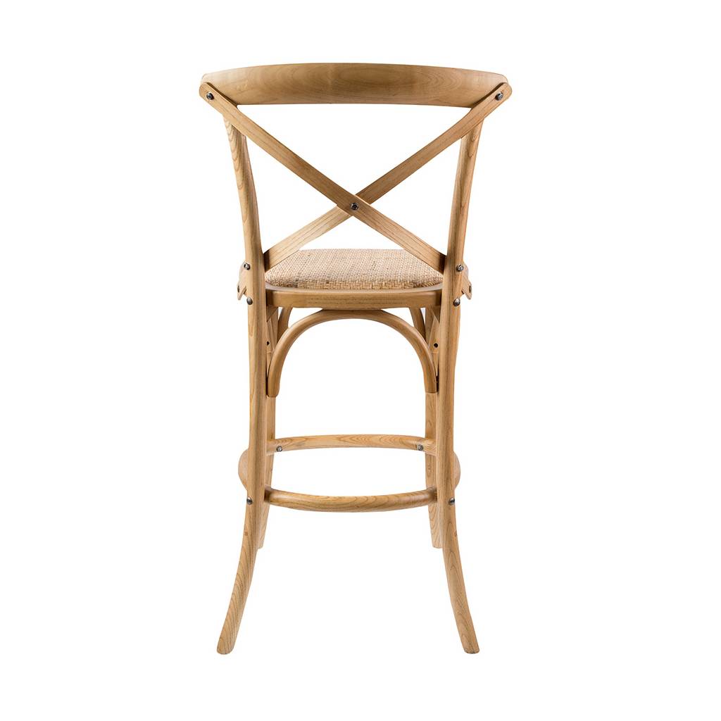 GANT BIRCHWOOD BAR STOOL IN NATURAL 103CM HIGH - MyChocolateWood