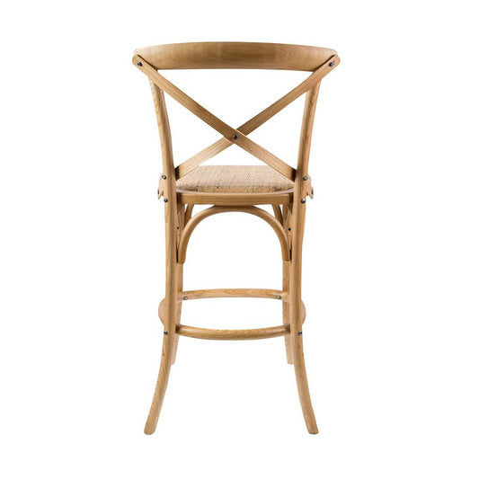 GANT BIRCHWOOD BAR STOOL IN NATURAL 103CM HIGH - MyChocolateWood