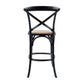 Gant Birchwood Stool in Black 103cm - Chocolate Wood