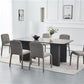 BRISCO DINING CHAIR - AUBERGINE - STACKABLE