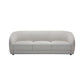 PICKARD PLYWOOD & EUCALYPTUS 3 SEATER SOFA IN LINEN COLOUR - MyChocolateWood