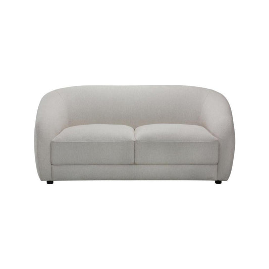 PICKARD PLYWOOD & EUCALYPTUS 2-SEATER SOFA LINEN COLOUR - MyChocolateWood