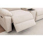ALLOA FABRIC CORNER SOFA MODULAR WITH 2 END ELECTRIC RECLINERS BEIGE - MyChocolateWood