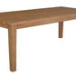 ALANYA OUTDOOR DINING TABLE RECTANGULAR SOLID EUCALYPTUS TIMBER - MyChocolateWood