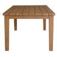 ALANYA OUTDOOR DINING TABLE RECTANGULAR SOLID EUCALYPTUS TIMBER - MyChocolateWood