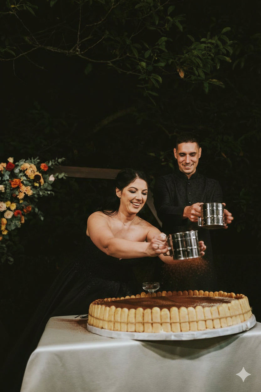 Live Wedding Cake Ñ Tiramisu
