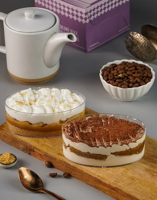 Tiramisu and Banoffee Pie