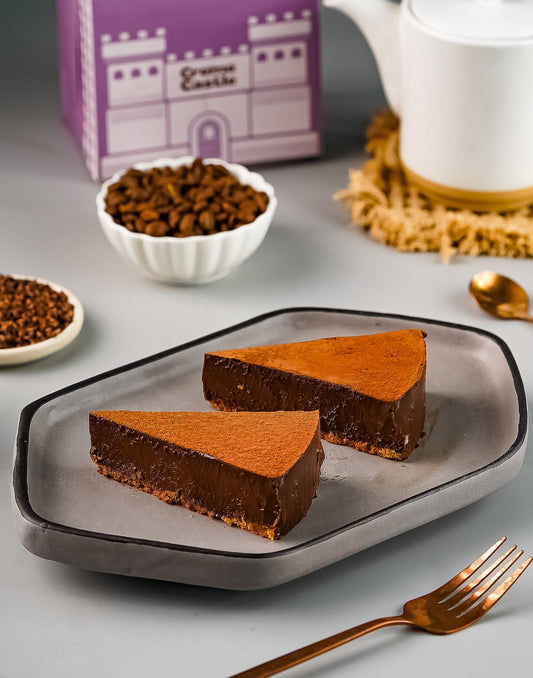 Belgian Chocolate Tart Slice  [2 Pcs]