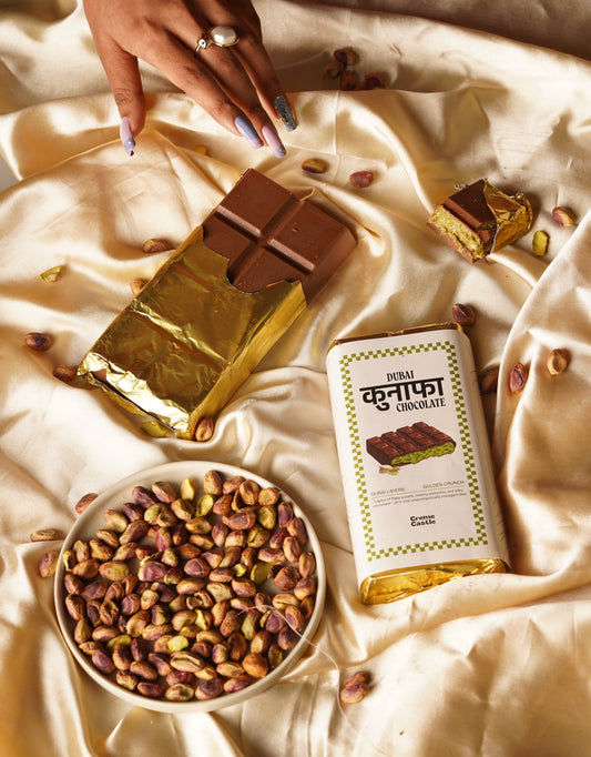 Rakhi Special Kunafa Chocolate Bark