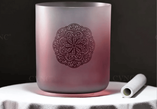 7” Bloomy Red Flower Bowl - Health Inuit